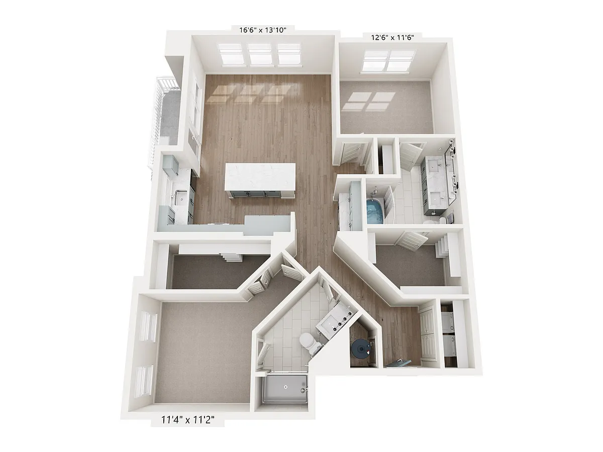Floor plan B50