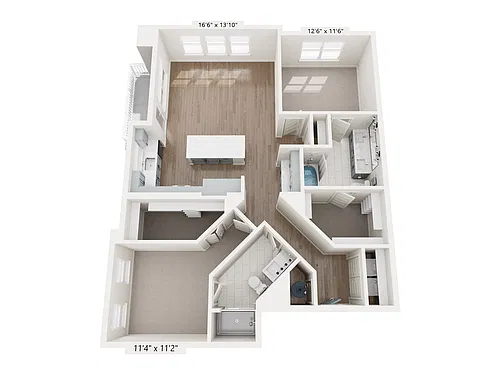 Floor plan B50