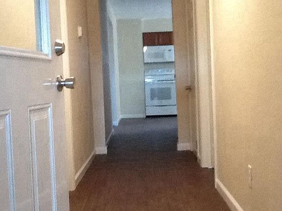 Entrance from garage thru hallway to kitchen