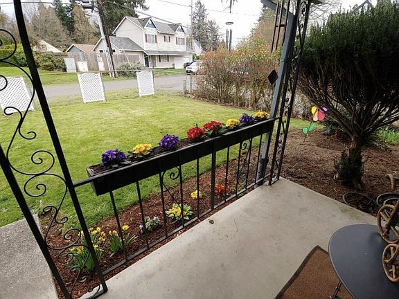 Covered front porch