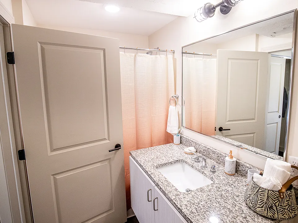 Model bathroom