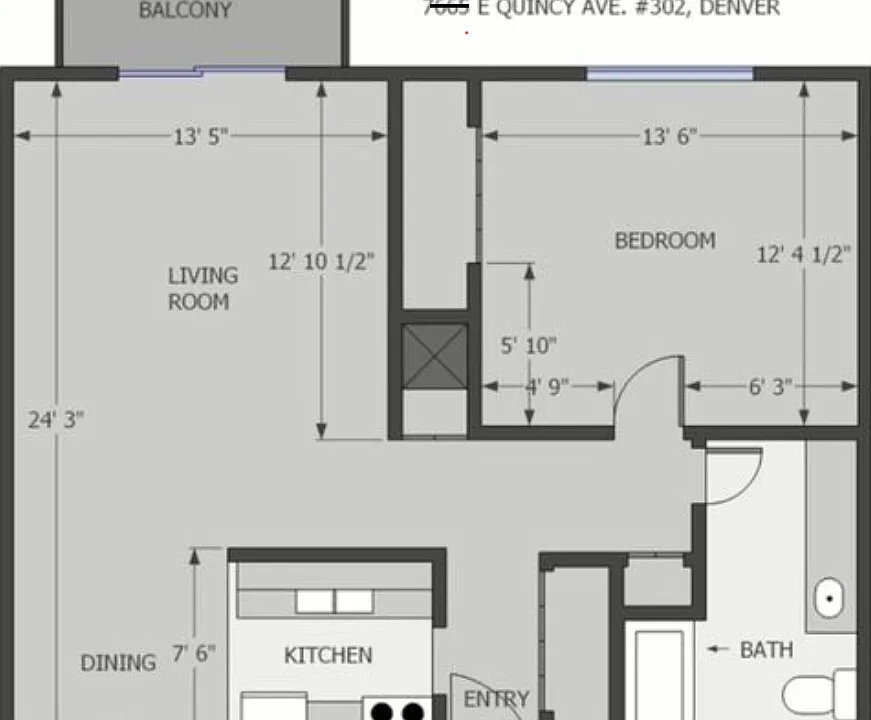 7615 E Quincy Ave #302