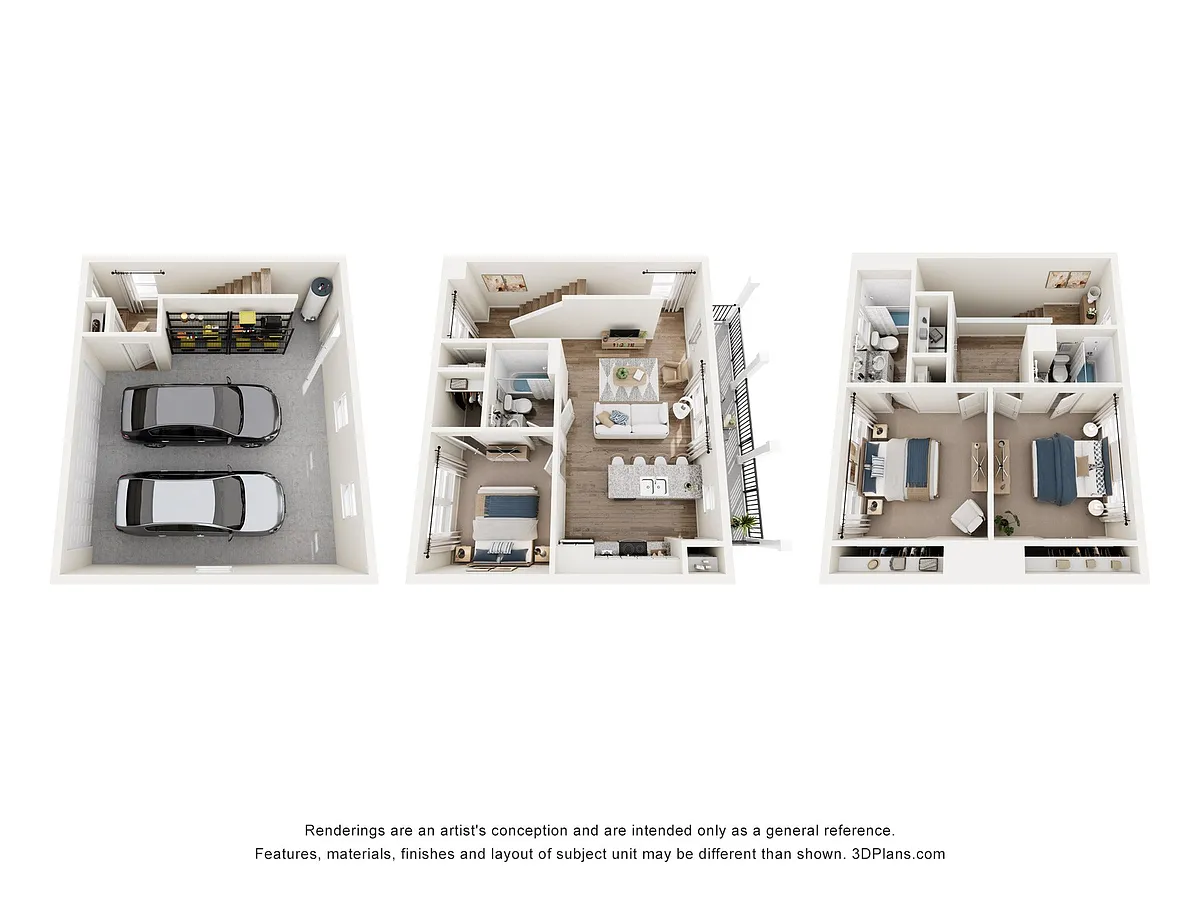 Floor plan C3- Rose Cottage /Garage