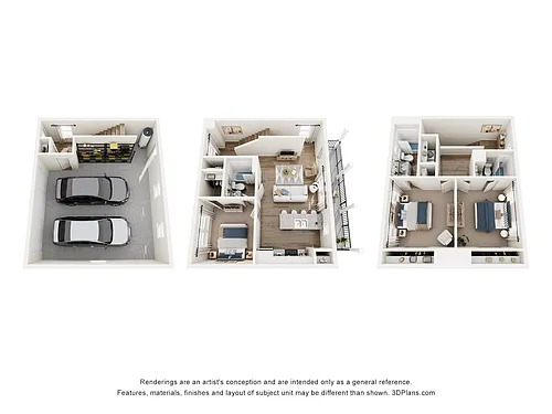 Floor plan C3- Rose Cottage /Garage