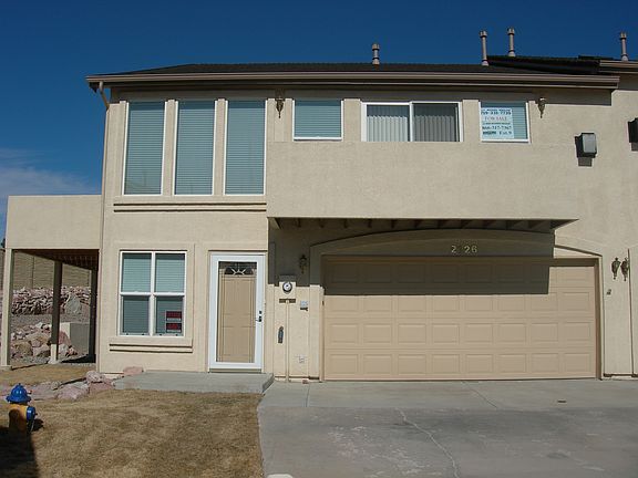 South facing driveway