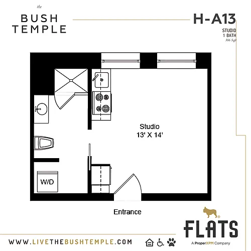 Floor plan H-A13