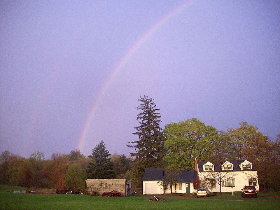 Front of the House after a storm