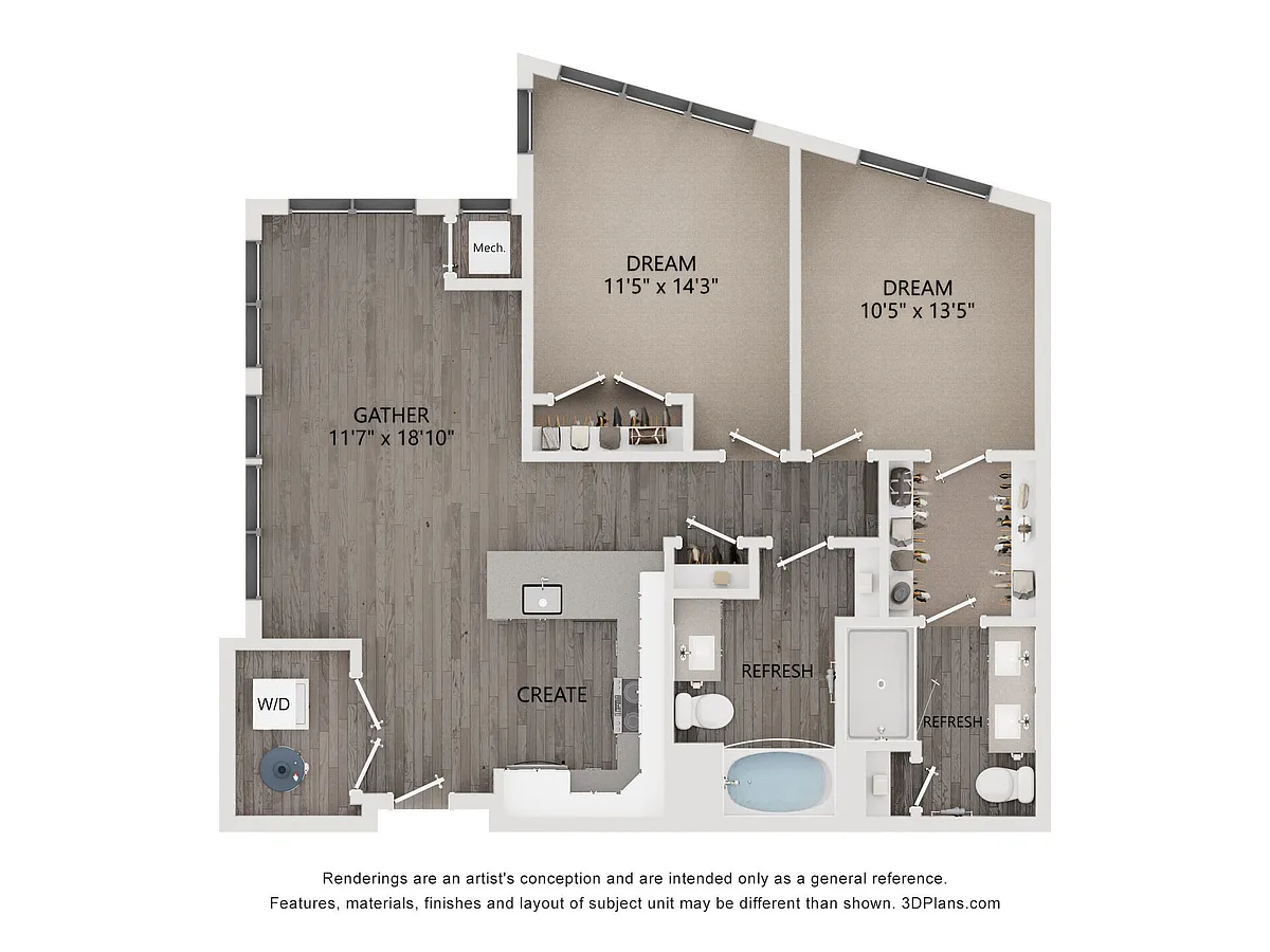 Floor plan D1301