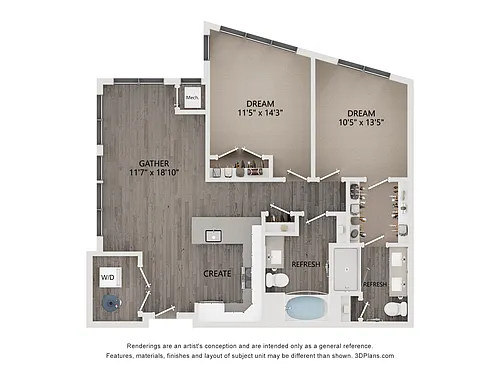 Floor plan D1301