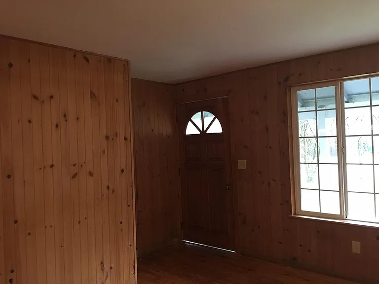 Walls have been painted since this photo was taken