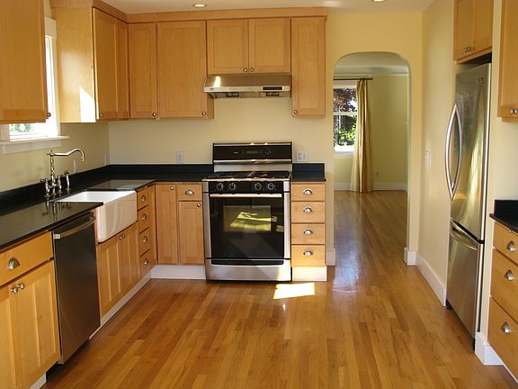 Hardwood floors throughout