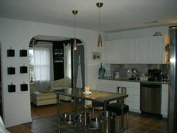 Open Kitchen w/ Stainless Steel Appliances