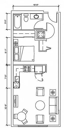 Floor plan oA13