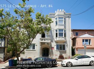 2575 Le Conte Ave #4, Berkeley, CA 94709