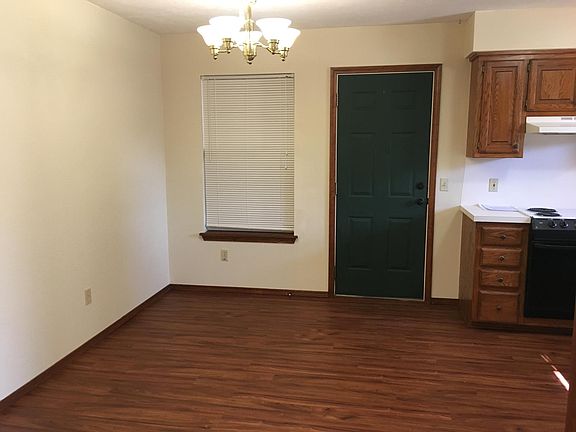 Dining Room with back door