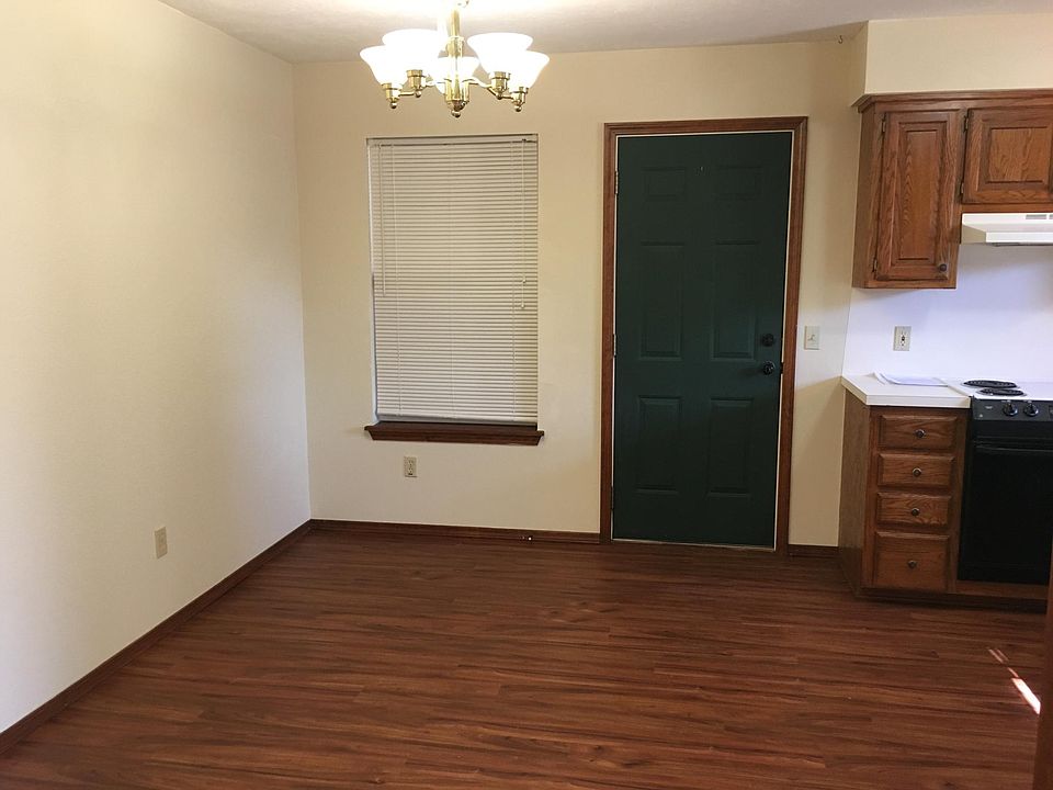 Dining Room with back door