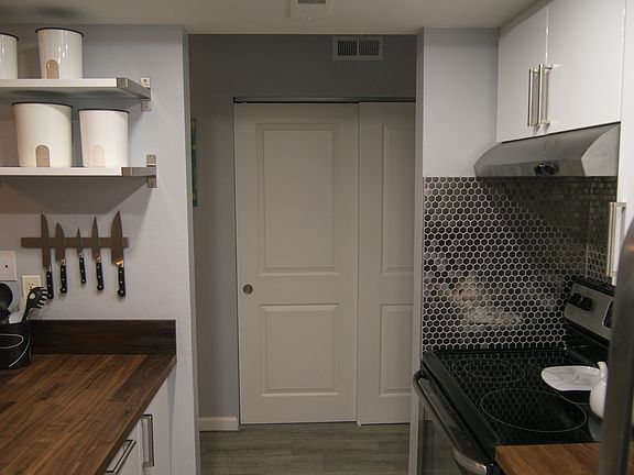 view of kitchen and pantry