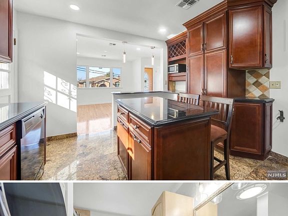 Kitchen and guest bathroom