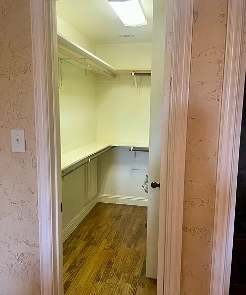 Bedroom #1 closet