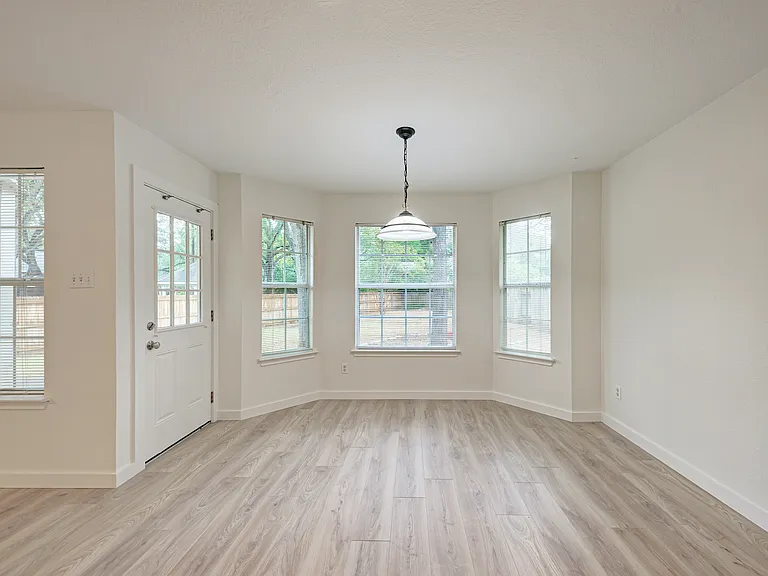 Spacious Dining Room with plenty of natural light