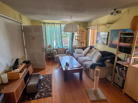 Living room with home theater