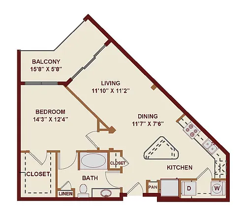 Floor plan A4