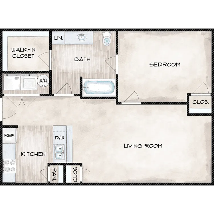 Floor plan A-1