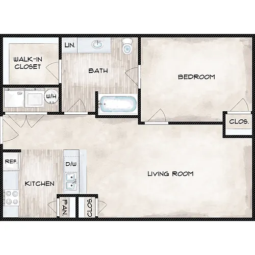 Floor plan A-1
