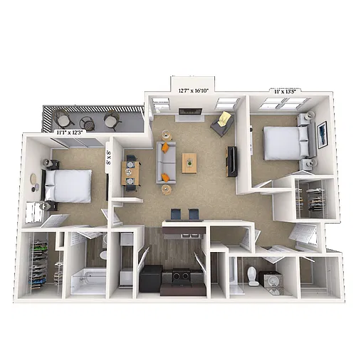 Floor plan Pine Hurst