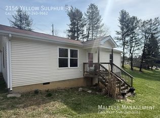 2156 Yellow Sulphur Rd, Christiansburg, VA 24073