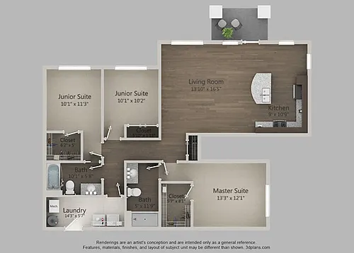 Floor plan J2