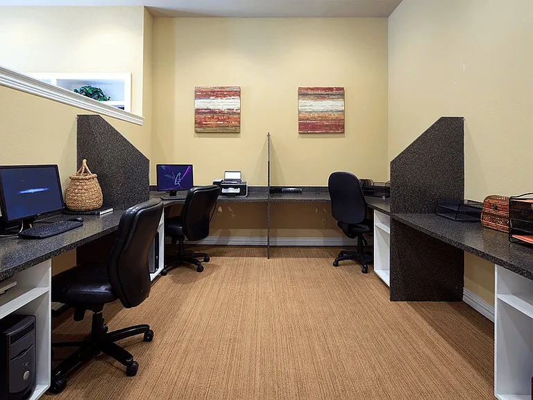 Ace your workday in our business center