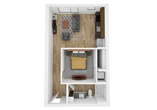 Floor plan Alcove-G