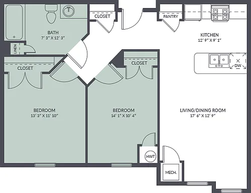 Floor plan B1