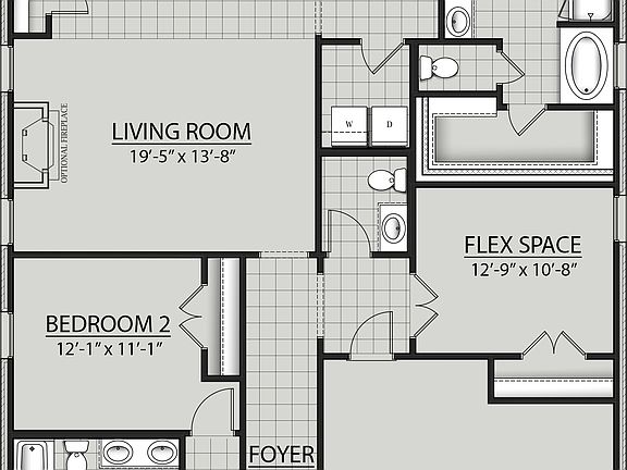 Wellington G II DSLD Homes Floorplan