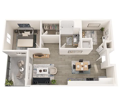 Floor plan 1C