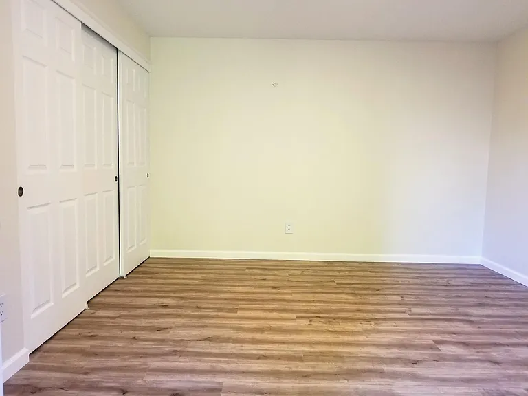 Master Bedroom features a double-wide closet.