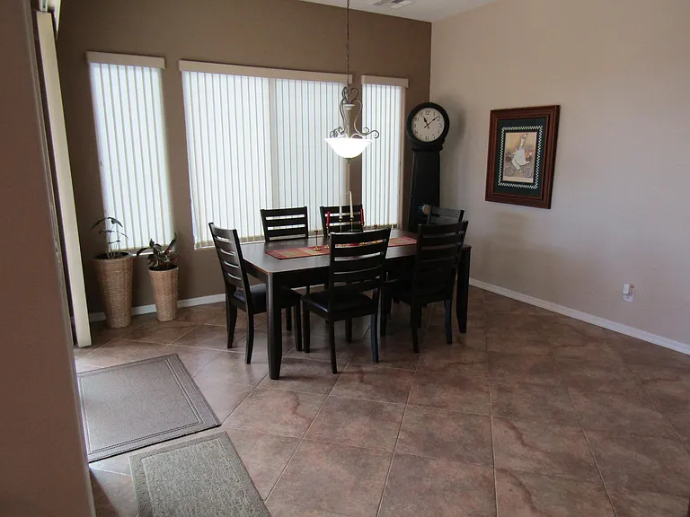 Informal eating off kitchen