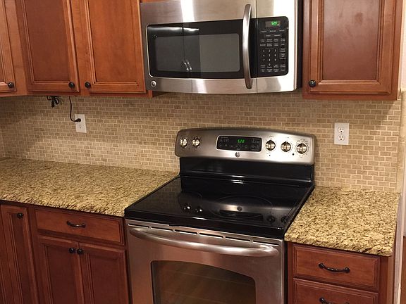 Kitchen new stove and microwave