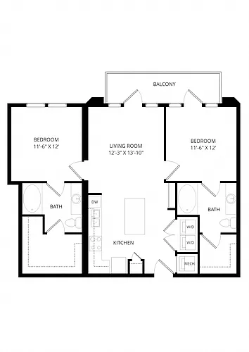 Floor plan B22