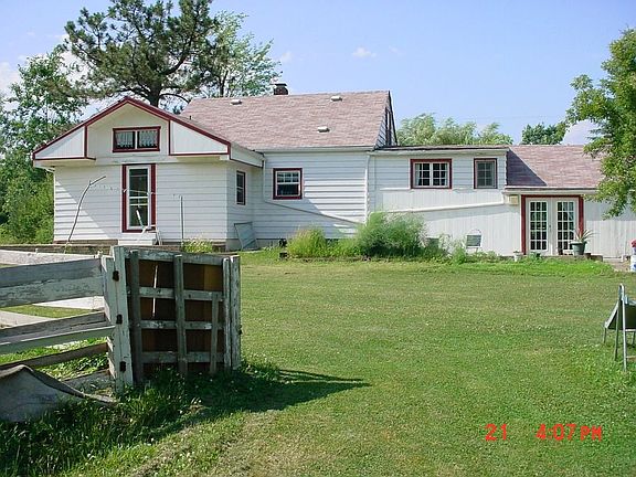 South side of house