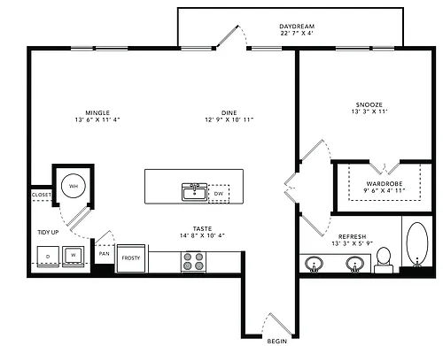 Floor plan L1