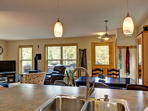 View from kitchen
