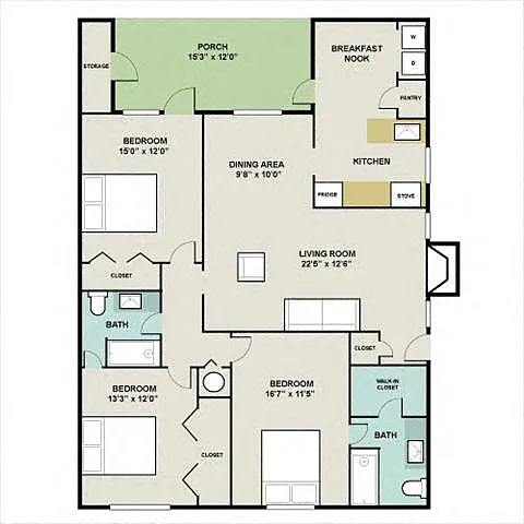 Floor plan THE MALLARD