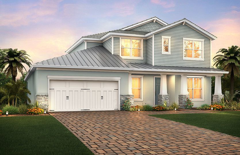 Elevation C2B with front porch