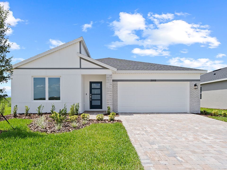 The Atwood Exterior by DRB Homes in Hamilton Bluff, Haines City, FL
