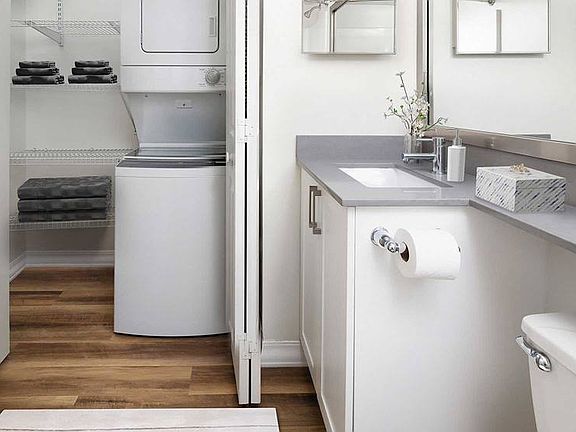 Finish Package III Bath and In-Home Washer/Dryer