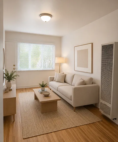Suggested living room setup