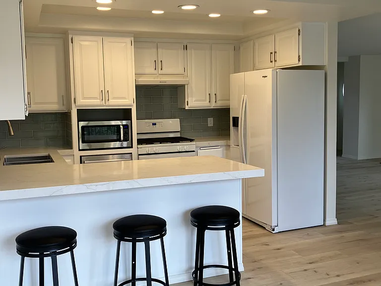 All new appliances, countertops, cupboards.