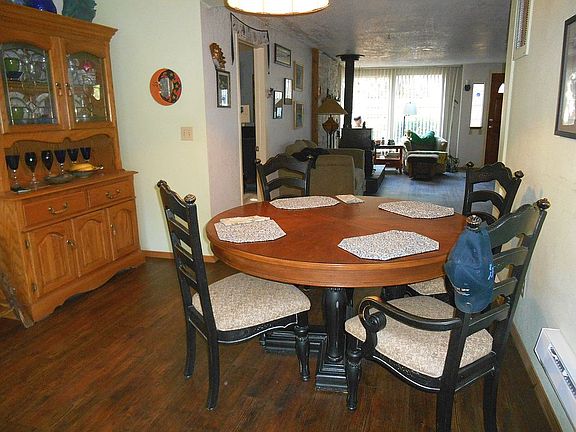 Dining and living rooms